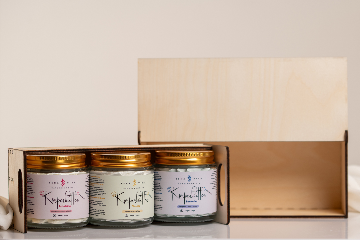 Einzigartiges Geschenk: Deine limitierte Weihnachtsbox - toxinfreie Unikate. Handgemacht. Rein.