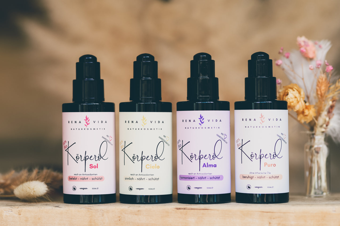 Körperöl Cielo - sinnlich.nährt.schützt.