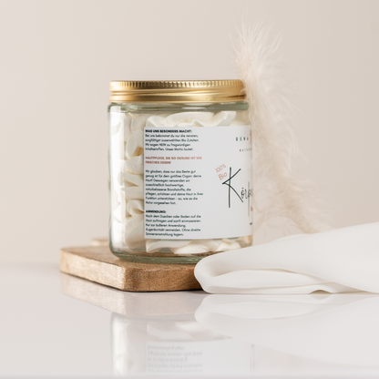 Körperbutter Bio Sensitiv – luxuriös & handgemacht - So rein, dass man sie essen könnte