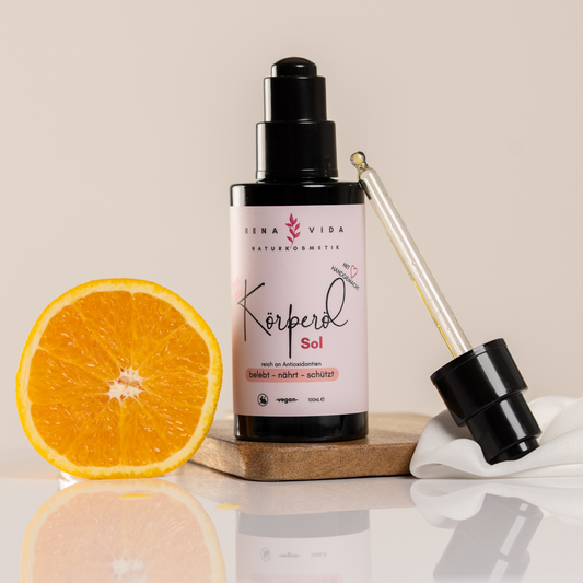 Körperöl Sol - belebend.nährend.kompromisslos rein.