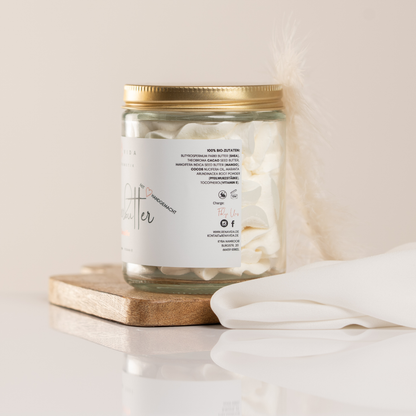 Körperbutter Bio Sensitiv – luxuriös & handgemacht - So rein, dass man sie essen könnte