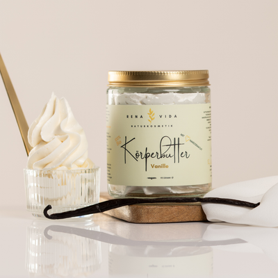 Körperbutter Bio Vanille – handgemachte, sinnliche Pflege - Rena Vida