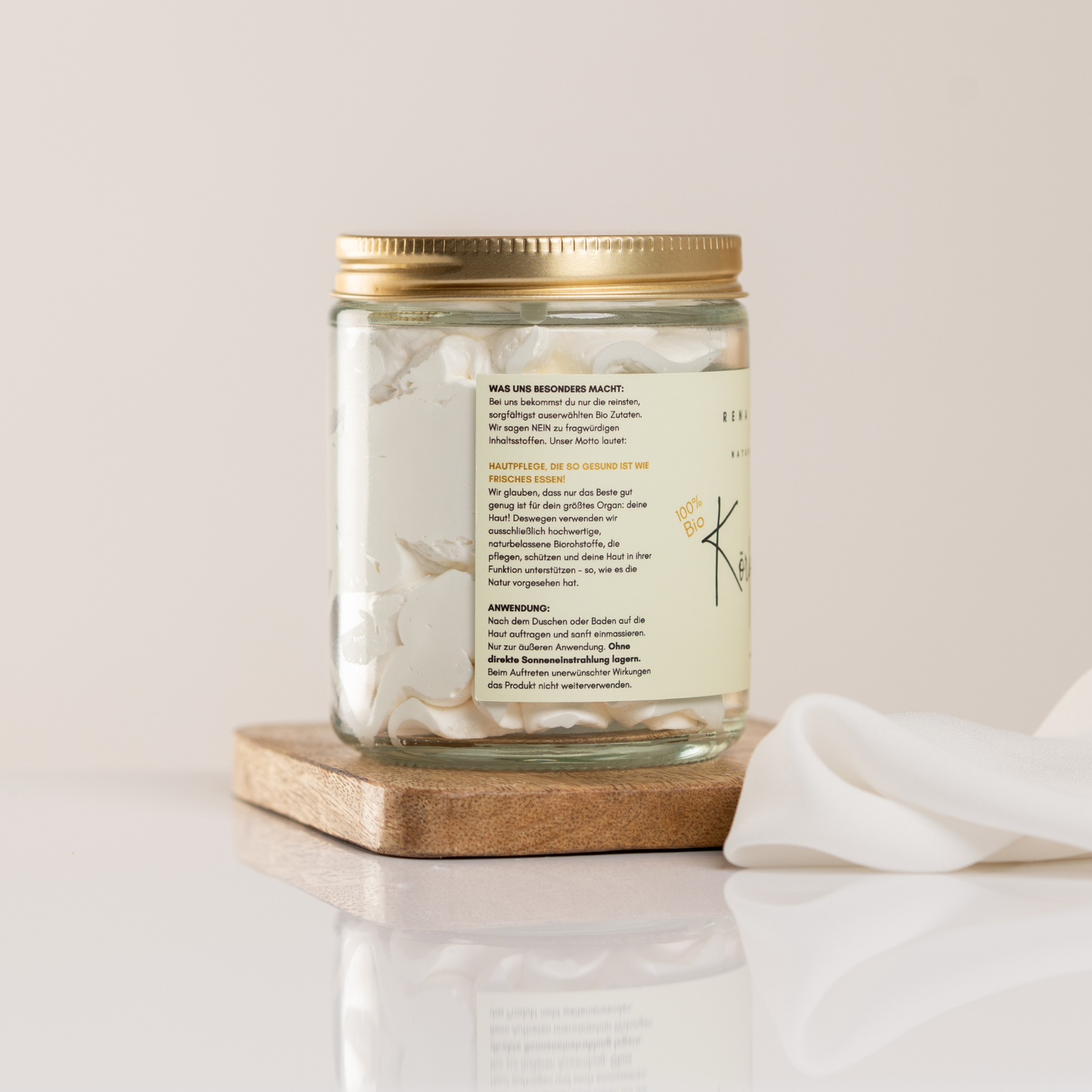 Körperbutter Bio Vanille – handgemachte, sinnliche Pflege