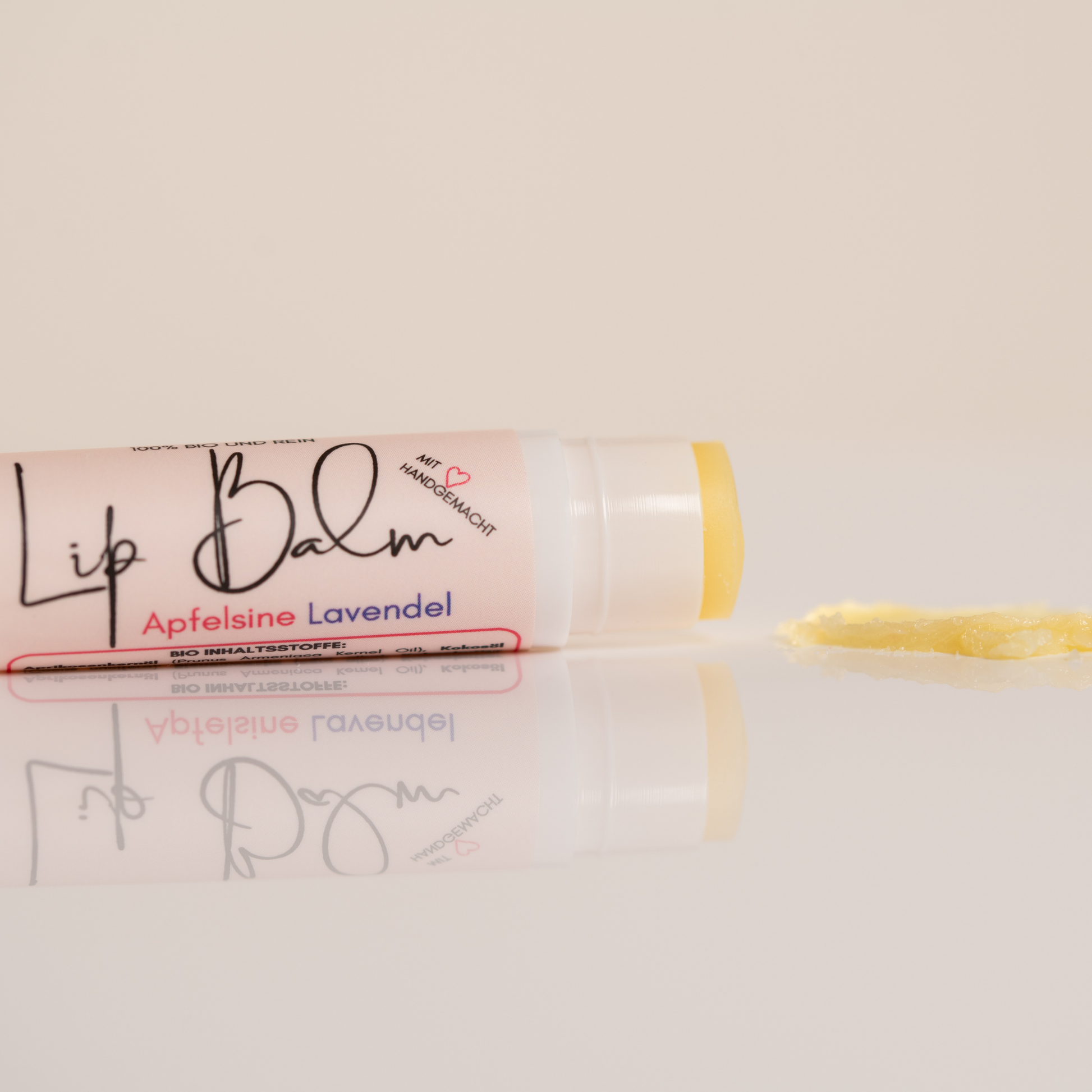 Lip Balm Bio Apfelsine-Lavendel – Fruchtige Frische trifft beruhigende Pflege - Rena Vida
