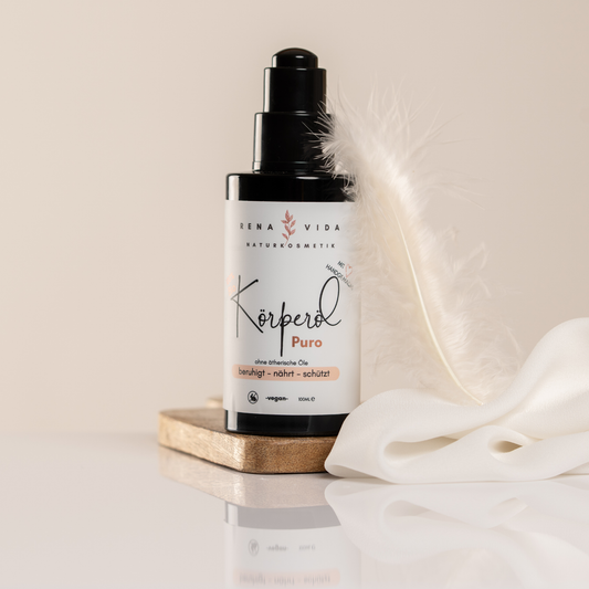 Körperöl Puro - beruhigend.nährend.kompromisslos rein.