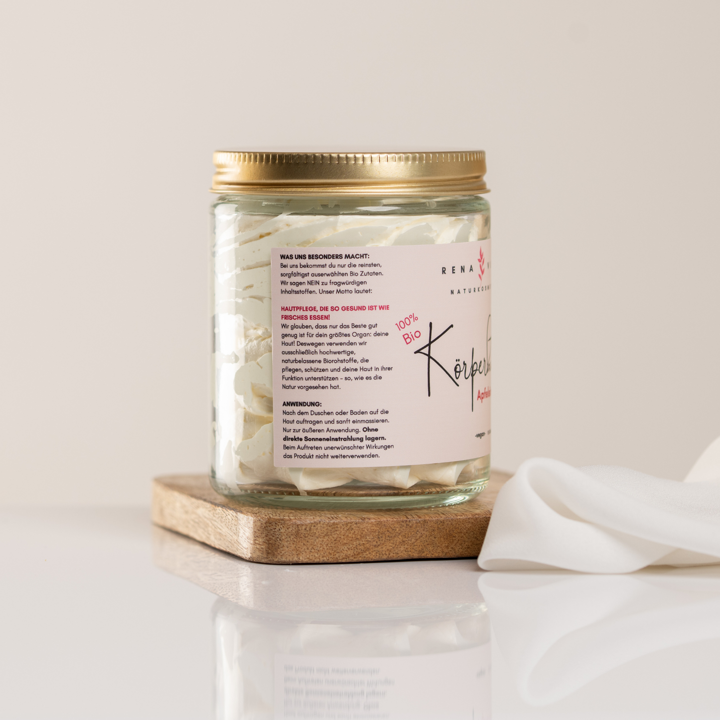 Körperbutter Bio Apfelsine – frisch & handgemacht