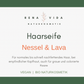 Vorbestellung 🎉 Haarseife Nessel & Lava