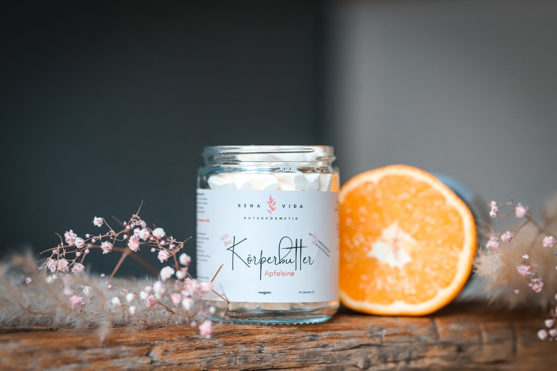 Körperbutter Bio Apfelsine – frisch & handgemacht - Renavida